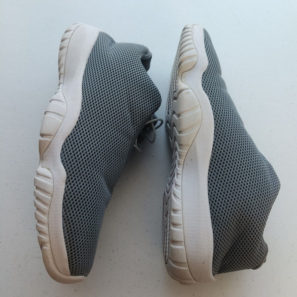 Air Jordan Future Low Mens Size 13 Grey Mesh Athletic Basketball Shoes Sneakers - Picture 3 of 11